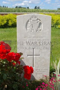 SPANBROEKMOLEN BRITISH CEMETERY - HERAPATH, ALBERT ERNEST